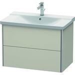 Duravit Waschtischunterbau XSQUARE 565x810x473mm taupe matt