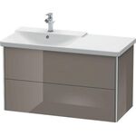 Duravit Waschtischunterbau XSQUARE Be li 565x1010x473mm fla grey hochglanz
