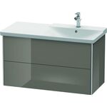 Duravit Waschtischunterbau XSQUARE Be re 565x1010x473mm fla grey hochglanz