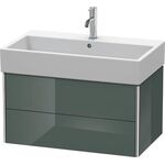 Duravit Waschtischunterbau XSQUARE 397x784x460mm dolomiti grey hochglanz
