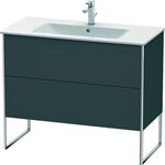 Duravit Waschtischunterbau XSQUARE 832x1010x478mm graphit matt