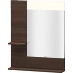 Duravit Spiegel VERO 142x650x800mm Be kastanie dunkel
