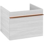 V&B Waschtischunterschrank VENTICELLO 553x420x502mm Griff Copper White Wood