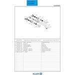 Kludi Waschtisch-Wandarmatur BOZZ DN 15 UP Ausldg Wandauslauf 230mm chr