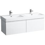 Laufen Waschtischunterbau LAUFEN PRO S 1260x450x390mm 2 Schubladen wenge
