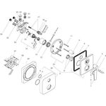 Einhebel-Wannenmischer AXOR CITTERIO E DN 15 UP m integ Sich-kom chrom