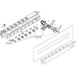 Grundkörper AXOR für Thermostatmodul Select 5 Verbraucher