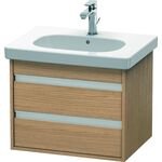 Duravit Waschtischunterbau KETHO 455x600x480mm europäische eiche