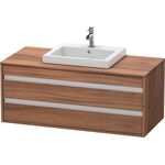 Duravit Waschtischunterbau KETHO 550x1200x496mm nussbaum natur