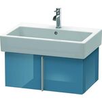Duravit Waschtischunterbau VERO 431x650x298mm stone blue hochglanz