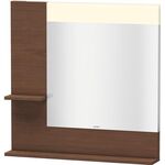 Duravit Spiegel VERO 142x800x800mm Be amerik. nussbaum