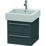 Duravit Waschtischunterbau X-LARGE 443x450x448mm graphit matt