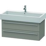 Duravit Waschtischunterbau X-LARGE 443x950x448mm basalt matt