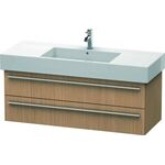 Duravit Waschtischunterbau X-LARGE 468x1200x448mm europäische eiche