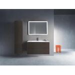 Duravit Hochschrank L-CUBE 400x243x1760mm Ans li Ei du gebürstet
