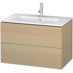 Duravit Waschtischunterbau L-CUBE 820x481x550mm mediterrane eiche