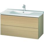 Duravit Waschtischunterbau L-CUBE 1020x481x555mm mediterrane eiche