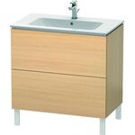 Duravit Waschtischunterbau L-CUBE 820x481x704mm mediterrane eiche