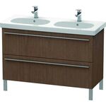 Duravit Waschtischunterbau X-LARGE 1150x470x668mm amerikanisch nussbaum