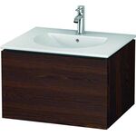 Duravit Waschtischunterbau L-CUBE 514x620x400mm nussbaum gebürstet