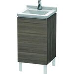 Duravit Waschtischunterbau L-CUBE 447x460x712mm Anschlag rechts pine terra