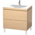Duravit Möbelwaschtisch DARLING NEW 800x540mm o ÜL 1 HL eiche gebürstet