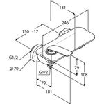 Kludi Brause-Einhandmischer BALANCE DN 15 chr
