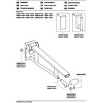 Keuco Stützklappgriff PLAN CARE WC 700mm abnehmbar vc/we