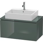 Duravit Konsolenunterschrank L-CUBE 400x820x477mm dolomiti grey hochglanz