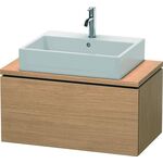 Duravit Konsolenunterschrank L-CUBE 400x820x477mm europäische eiche