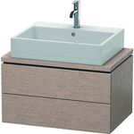 Duravit Konsolenunterschrank L-CUBE 400x720x477mm eiche kaschmir