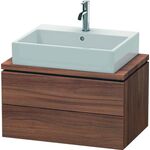 Duravit Konsolenunterschrank L-CUBE 400x720x477mm nussbaum natur