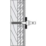 Hewi Befestigungsmaterial 801/805 Rückenstütz bds Leichtbau m Hinterfütt.