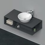 Duravit Waschtischunterbau Compact D-NEO 1 of Fach 260x1000x480mm graphit matt