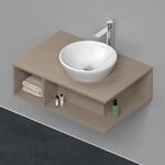 Duravit Waschtischunterbau D-NEO 1 offenes Fach 260x800x550mm leinen