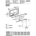 Keuco Spiegelschrank ROYAL MODULAR 2.0 Breite 1050mm Höhe 700mm Tiefe 120mm