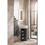 Duravit Möbelwaschtisch WHITE TULIP d= 50cm o ÜL ohne Hahnlochbank weiß WG