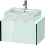 Duravit Konsolenunterschrank XVIU 400x700x478mm Prof. sw ma weiß hochglanz