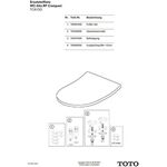 TOTO Softclose für WC-Sitz RP Compact