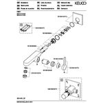 Keuco EH-WT-MI IXMO Flat UP vc Ausldg 225mm
