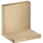 Ablage SHOWERCOLLECTION AXOR STARCK Unterputz Ablage 12x12 brushed bronze