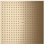 Kopfbrause 300/300 2jet AXOR Montage Decke-Aufputz brushed bronze