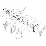 Einhebel-Wannenmischer AXOR URQUIOLA Unterputz stainless steel optic