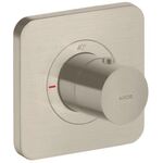 Thermostatmodul AXOR CITTERIO E DN 20, Unterputz 12x12 brushed nickel