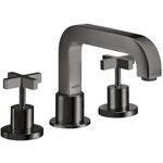 3-Loch-Wannenrandarmatur AXOR CITTERIO DN 15 m Kreuzgr. polished black chrome
