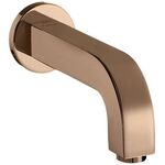 Wanneneinlauf AXOR CITTERIO DN 20 Ausladung 165mm polished red gold