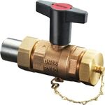 OV Hochdruck-Kugelhahn Optibal PN 40, Rotguss, roh DN 25, 1 1/4Zoll AG