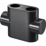 OV Design-Abdeckung f Multiblock T Durchgangsform anthrazit
