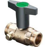 OV Trinkwasserkugelhahn Optibal TW 2 x flachdichtendes AG DN 32 G 1 1/2Zoll