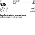 Sechskantmutter DIN 936 M33x 2 14 H 1 Stück
